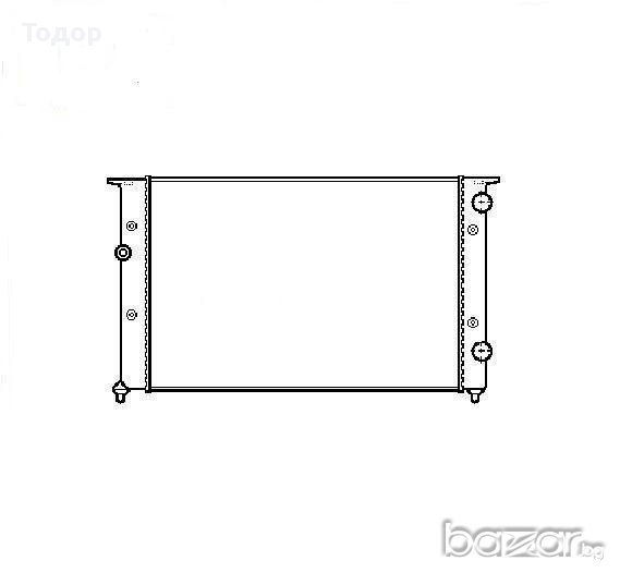 Воден радиатор GOLF III 1991-1997, JETTA III 1991-1997, PASSAT II 1988-1993, VENTO  № hk1134, снимка 1