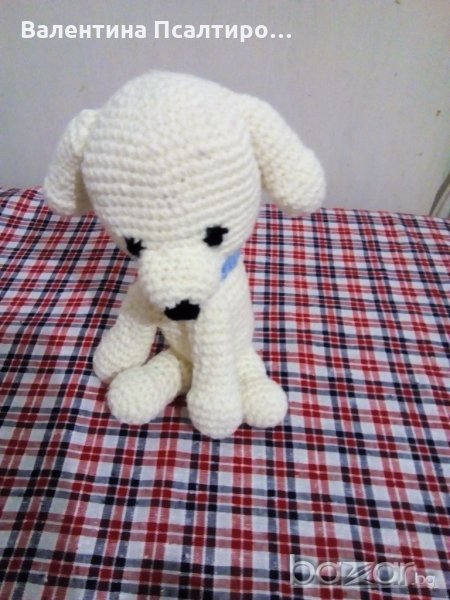Плетена играчка куче, снимка 1