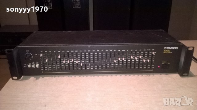 ev tapco 2230 equalizer-made in usa-внос швеицария, снимка 8 - Ресийвъри, усилватели, смесителни пултове - 21816837