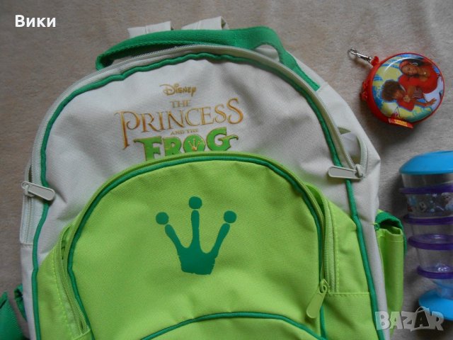 Детска раница Disney the princess and the frog, снимка 2 - Кенгура и ранички - 21967966