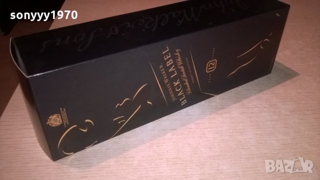 johnnie walker-black label-12-кутия от уиски, снимка 8 - Колекции - 22925196