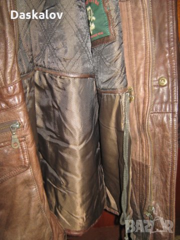 Продавам мъжко яке естествена кожа, снимка 11 - Якета - 23851495