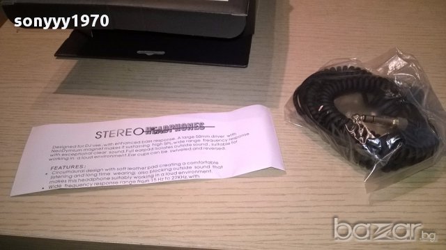 Fame dt-790 profi stereo phones-музикантски слушалки-внос швеицария, снимка 16 - Слушалки и портативни колонки - 15556759
