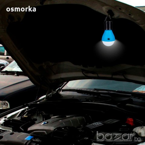 LED лампи за къмпинг риболов ремонт на автомобила с кука ААА, снимка 4 - Къмпинг осветление - 21106030