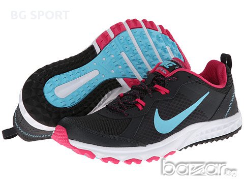 Нови оригинални дамски маратонки Nike Wild Trail черни- размер 37,5 , снимка 2 - Маратонки - 15804726
