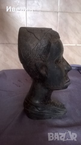 дървена глава, снимка 2 - Антикварни и старинни предмети - 24145207