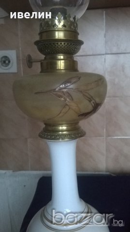 викторианска газена/газова/ лампа, снимка 4 - Антикварни и старинни предмети - 20491307