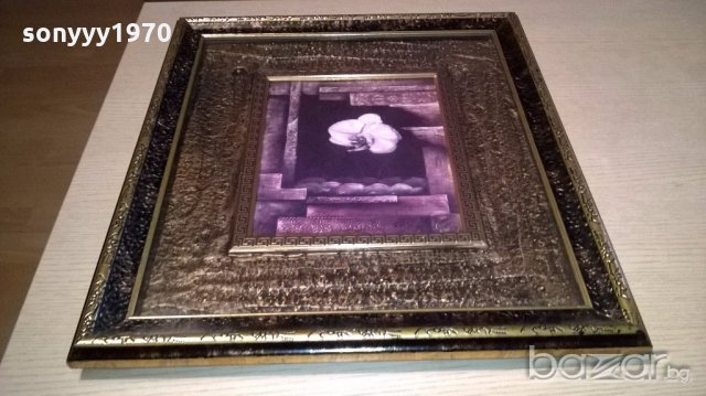 Красива картина-46х50см-внос швеицария, снимка 2 - Антикварни и старинни предмети - 18588782