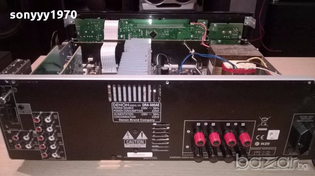 Denon dra-500ae/235w-здрава машина-внос швеицария, снимка 9 - Ресийвъри, усилватели, смесителни пултове - 15192468