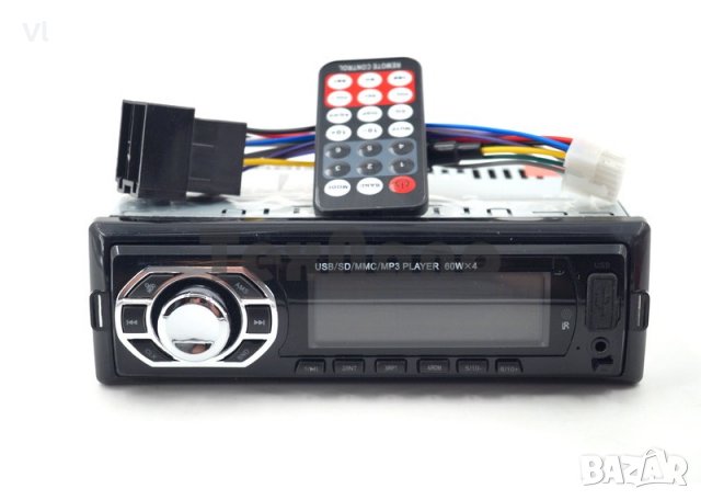 DEH-8004 Авторадио с подвижен панел / USB + AUX + ФМ радио, снимка 1