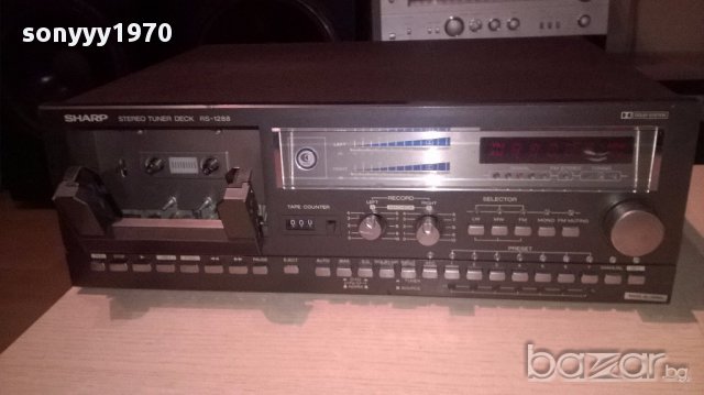 sharp  rs-1288h tuner deck/apss-made in japan-from uk, снимка 3 - Ресийвъри, усилватели, смесителни пултове - 17063543