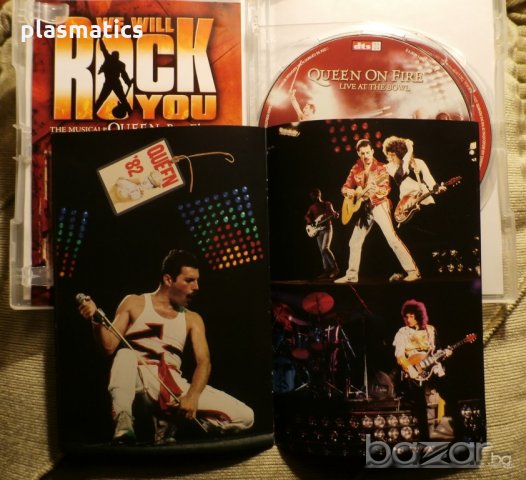 DVD(2DVDs) - Queen on Fire - Live, снимка 10 - Други музикални жанрове - 14937392