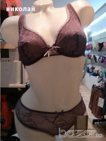 Sassa бельо в лилаво C и D чашки, снимка 3 - Бельо - 11859286