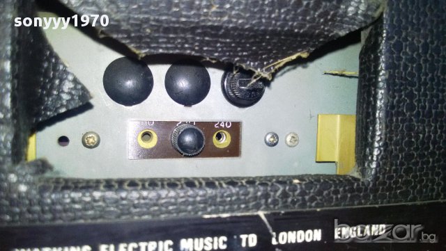 wem sl 100 amplifier-watkins electronic music ltd london england, снимка 9 - Ресийвъри, усилватели, смесителни пултове - 9352791