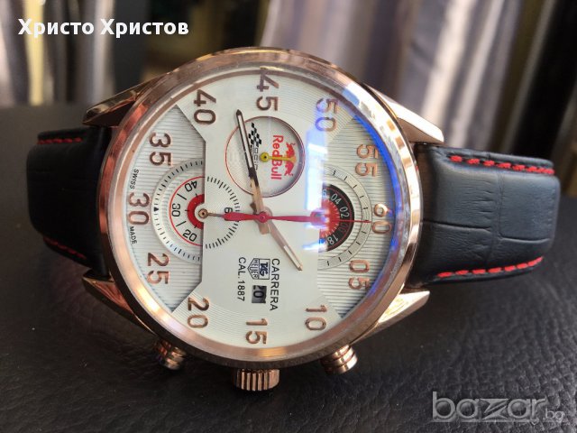 Мъжки  часовник Tag Heuer Carrera F1 реплика клас ААА, снимка 1 - Мъжки - 17079549