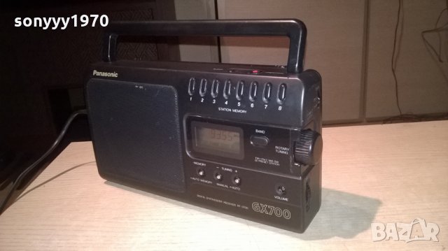 ПОРЪЧАН-panasonic gx700-receiver-28х16х7см-внос швеицария, снимка 11 - Ресийвъри, усилватели, смесителни пултове - 22888092