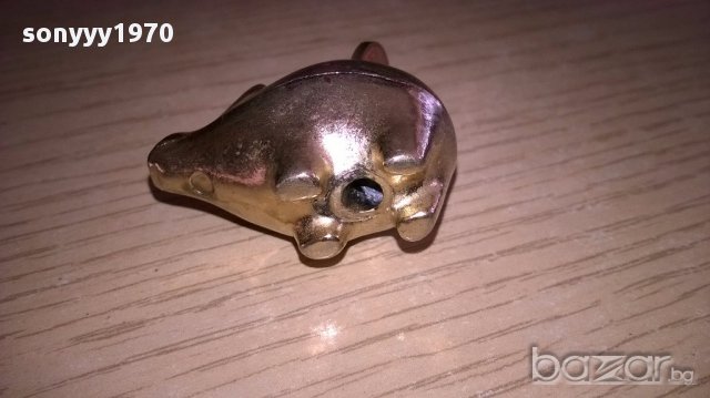 Мини ретро колекция-прасе-мед/месинг-3.5х3.5х2см-внос швеицария, снимка 16 - Антикварни и старинни предмети - 17348954