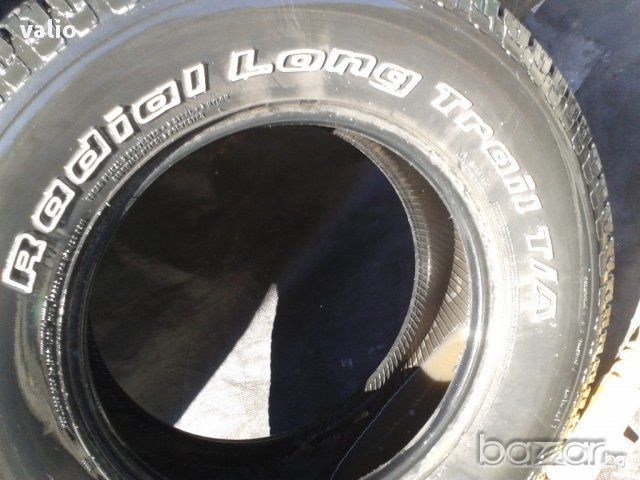  ЛЯТНА 255/70/16 BF GOODRICH, снимка 4 - Гуми и джанти - 17814033