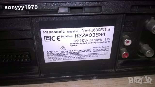 panasonic nv-fj630 hifi stereo video, снимка 18 - Плейъри, домашно кино, прожектори - 23377765