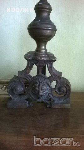 барокова декорация пред  камина, снимка 4 - Антикварни и старинни предмети - 19696492