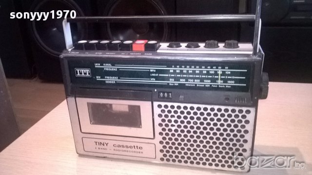Itt retro radio-внос швеицария, снимка 5 - Радиокасетофони, транзистори - 14623730