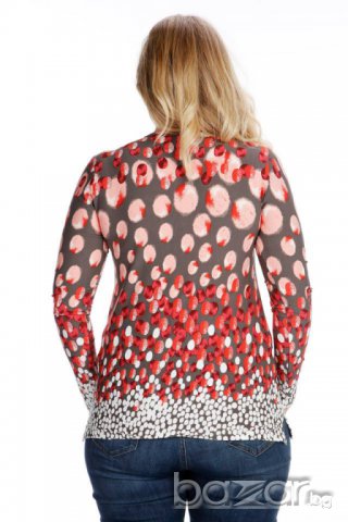 Нова свежа блуза с връзки, снимка 2 - Блузи с дълъг ръкав и пуловери - 7077813