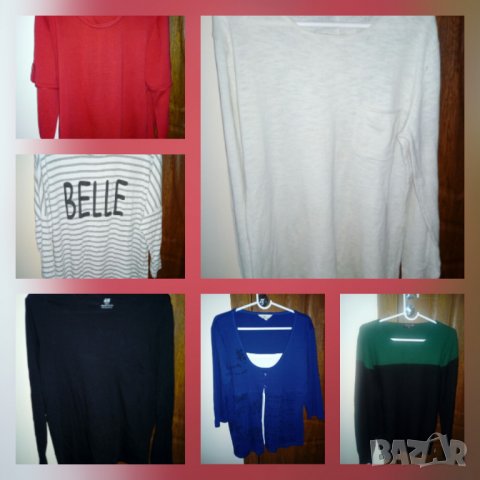 Дамски блузи-всички по 5 лева, снимка 1 - Блузи с дълъг ръкав и пуловери - 23782390