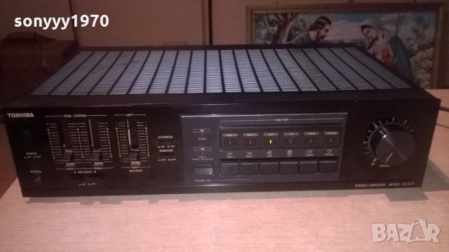 toshiba sb-m37 stereo amplifier-made in japan-внос швеция, снимка 6 - Ресийвъри, усилватели, смесителни пултове - 25392056