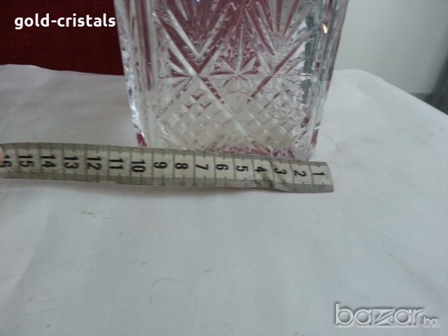 кристална гарафа , снимка 3 - Антикварни и старинни предмети - 19829063