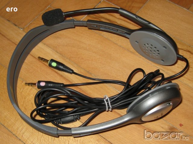 Стерео слушалки с микрофон LOGITECH, GEMBIRD, снимка 2 - Слушалки за компютър - 19763001