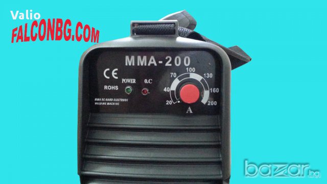 Инверторен електрожен ММА-200, снимка 3 - Други машини и части - 10753184