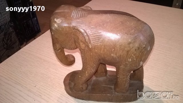 Красив слон-16/15/8см-внос швеицария, снимка 5 - Антикварни и старинни предмети - 14296193