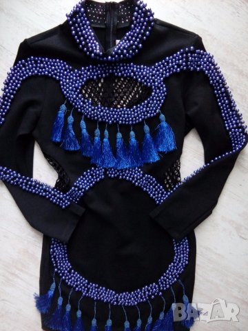 Бутикова рокля, снимка 2 - Рокли - 23584525