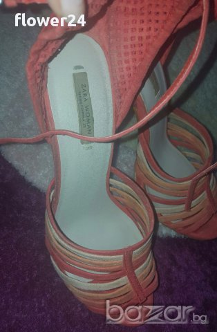 Сандали ZARA, номер 38, снимка 4 - Сандали - 17891211
