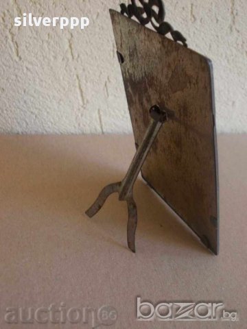 Стара настолна икона, снимка 6 - Антикварни и старинни предмети - 16955584