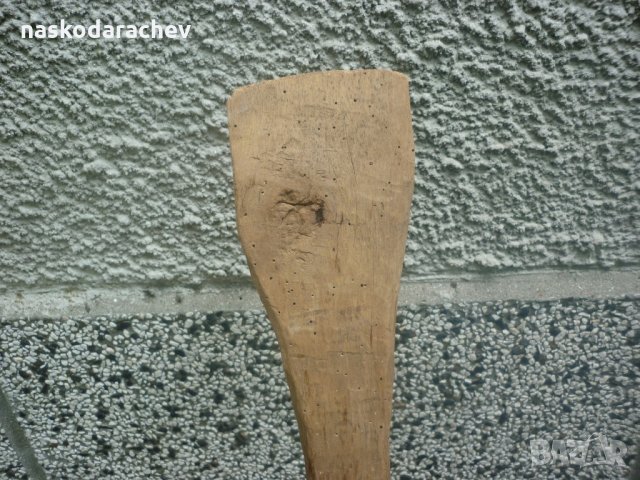 Автентична старинна дървена лъжица / шпатула, от странджанското село Граматиково, снимка 6 - Антикварни и старинни предмети - 21974760