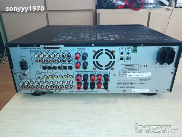 ПОРЪЧАН-onkyo tx-sv828tht-receiver-japan-530w-за ремонт-внос швеицария, снимка 11 - Ресийвъри, усилватели, смесителни пултове - 20310007