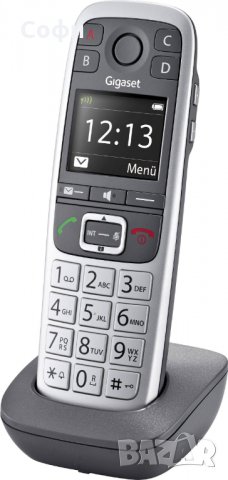 Gigaset E560 HX DECT слушалка Platinum, снимка 1 - Стационарни телефони и факсове - 25854637