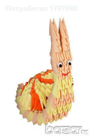 Комплект за изработване на модулно оригами Охлюв, снимка 4 - Други - 19519199