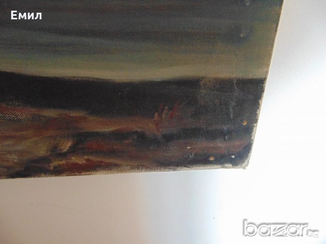 Старо копие на картината на Павел Корин " Максим Горки", снимка 3 - Колекции - 21176919