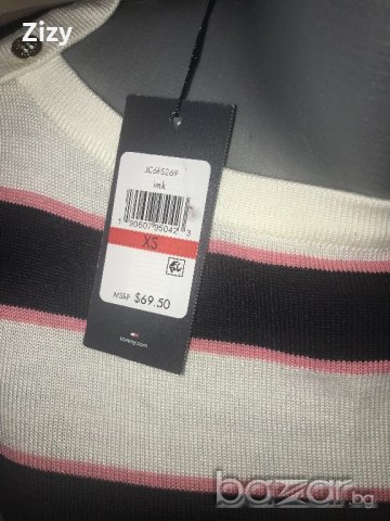 Tommy Hilfiger оригинална блуза с етикет и цена 69,50$, снимка 3 - Блузи с дълъг ръкав и пуловери - 21447211