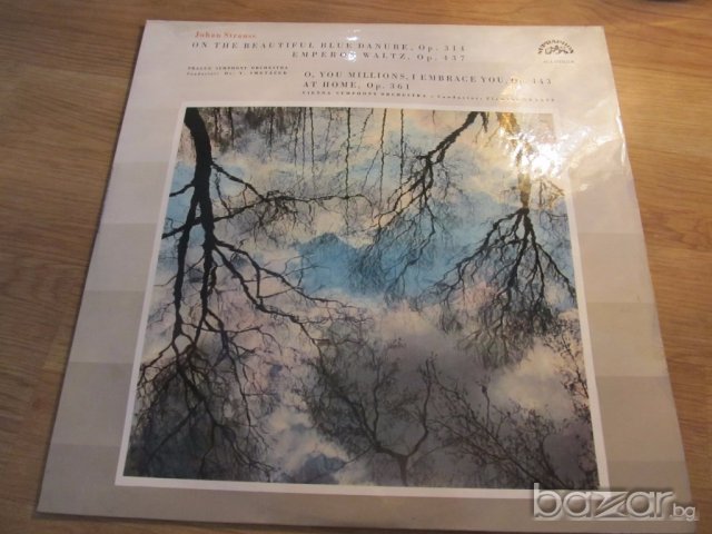 Грамофонна плоча Йохан Щраус, Johan Strauss  -  издание 1965 г.