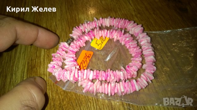 Цветни камъчета колие -401