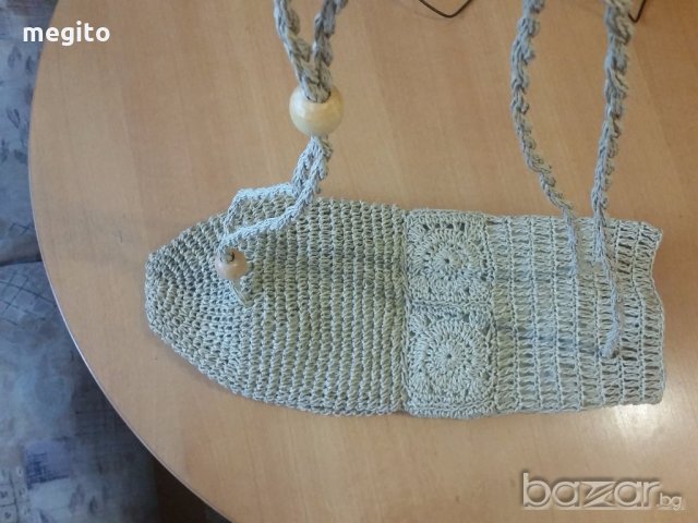 Нова плетена чанта / раница за гръб , снимка 4 - Чанти - 18495836