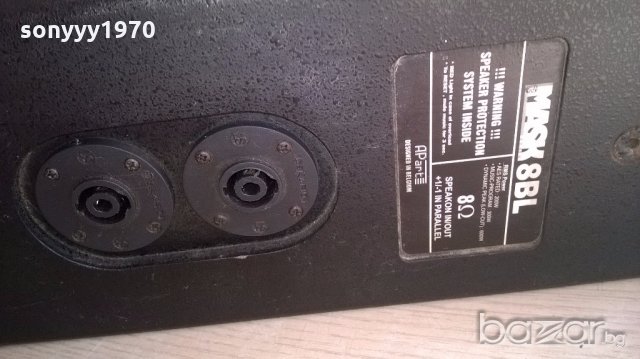 aparte mask 8bl belgium-200/300/600w-8ohm-внос швеицария, снимка 13 - Тонколони - 20049999