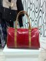 Дамска червена чанта, снимка 1 - Чанти - 16181139