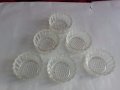 стари кристални  купички чинийки руски кристал, снимка 13