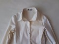 Бяла риза за момиче, 146/152 см.  , снимка 2