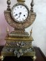 Много рядък Турски бронзов каминен  часовник/Ottoman Turkich Clock/, снимка 3