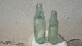 стари стъклени содени шишета-2бр,, снимка 7